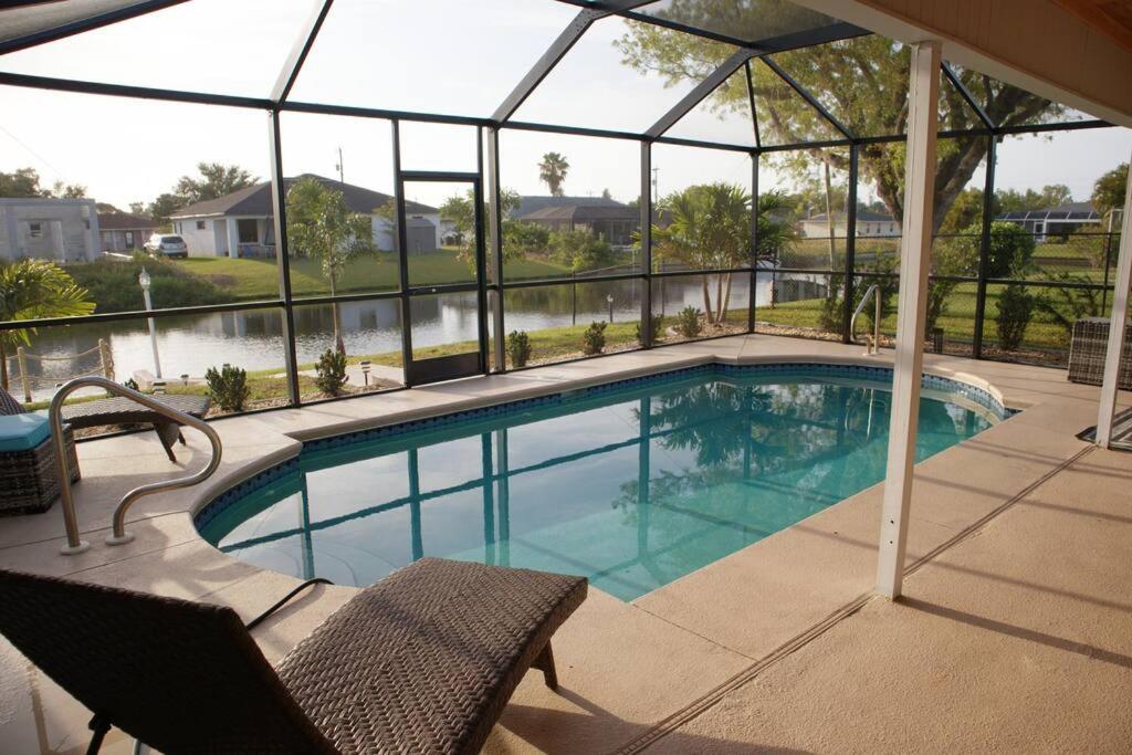 Cozy Retreat, Heated Pool, Water Canal, Bikes,3 Bedroom Cape Coral Ngoại thất bức ảnh