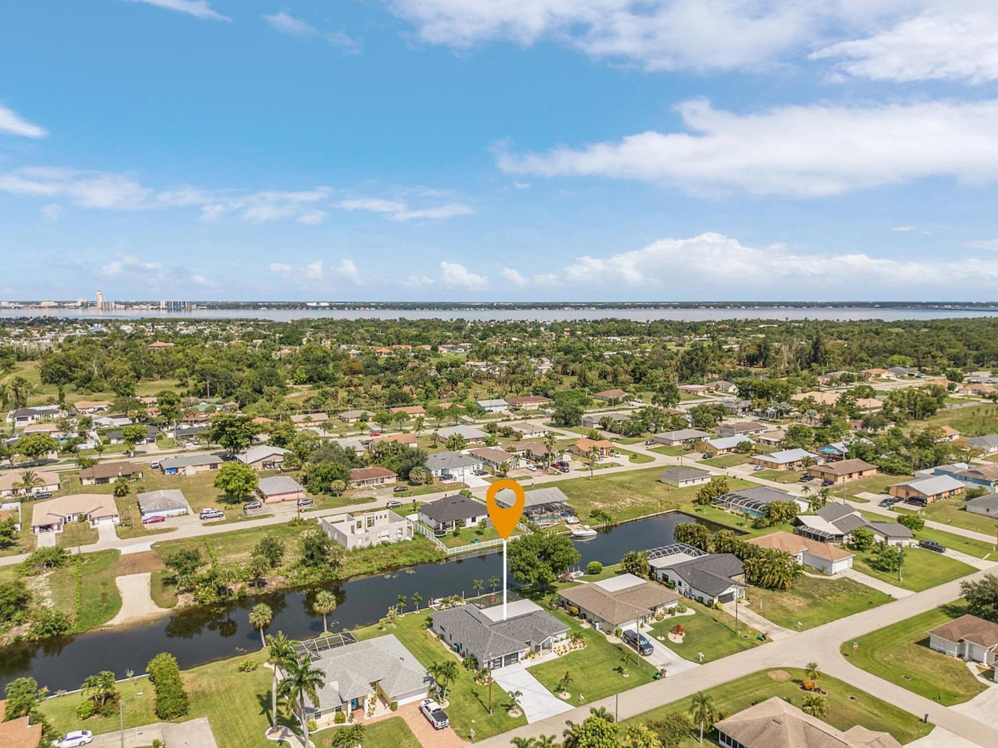 Cozy Retreat, Heated Pool, Water Canal, Bikes,3 Bedroom Cape Coral Ngoại thất bức ảnh